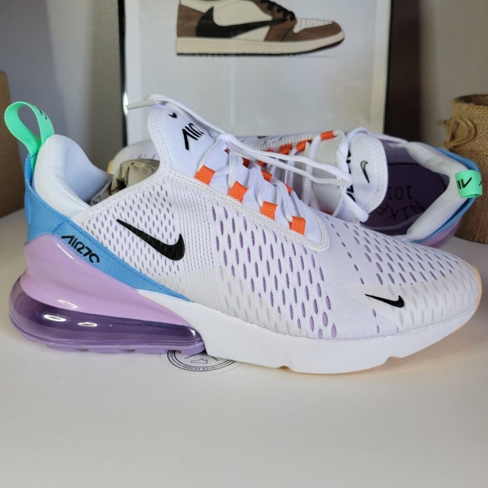 NIKE AIR MAX 270 Black Safety Orange